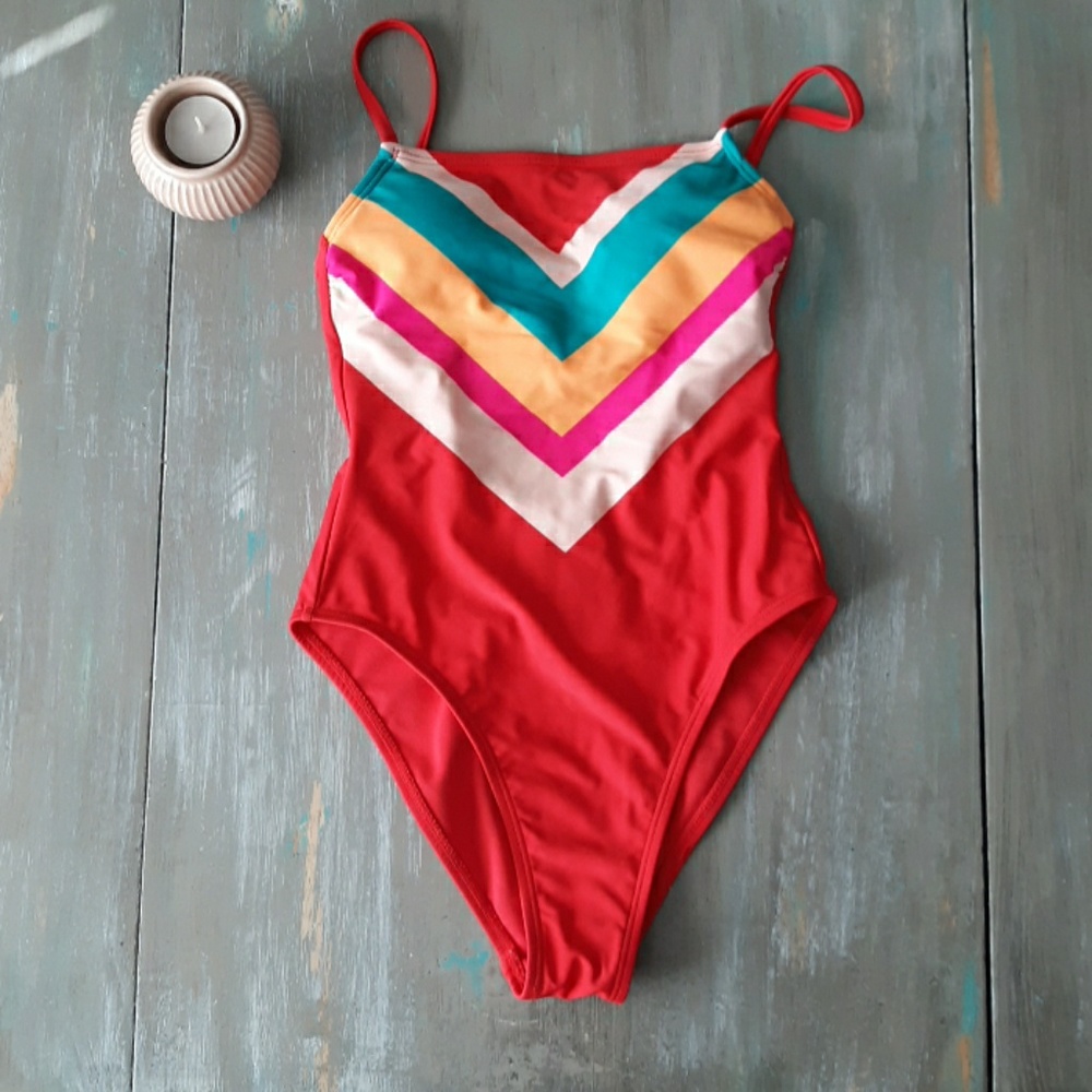 One piece bathing suit